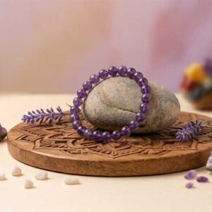 Amethyst Bracelet - violet - purple quartz