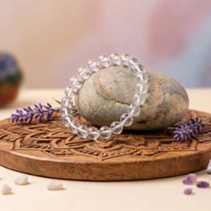 Clear Quartz Bracelet - Rock Crystal